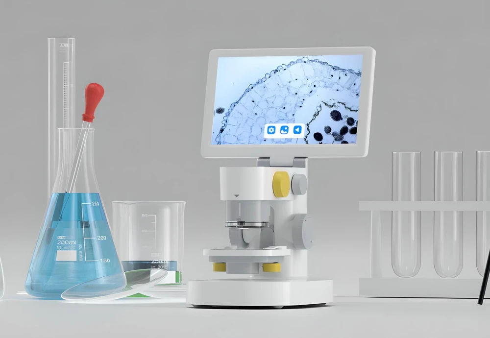digital microscope with screen